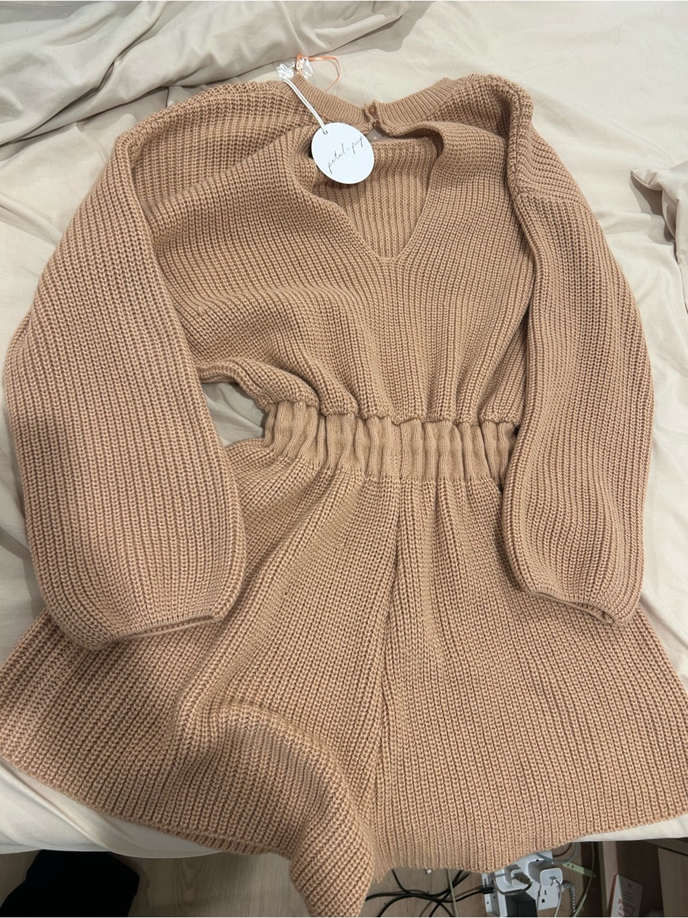 Petal & Pup Sweater Romper